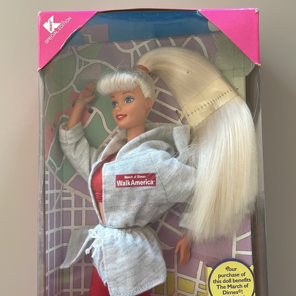 March Of Dimes Walk America Barbie - Picture 2 of 5